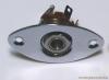 OVAL CHROME JACK SOCKET AND PLATE ELECTRIC GUITAR